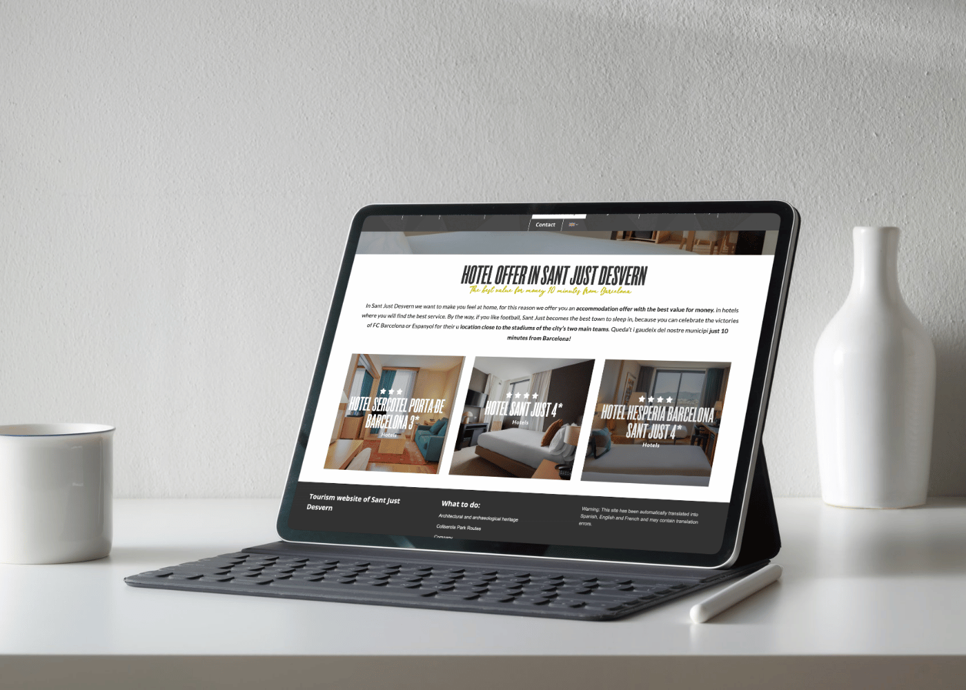 Sant Just Desvern Tourism, a website to get lost… and find everything.
