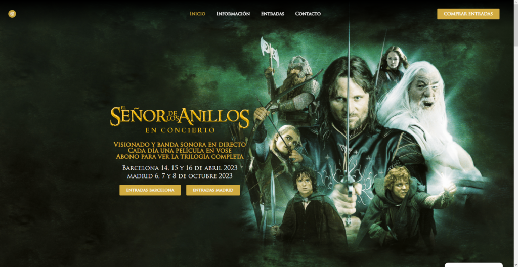 El Señor de los Anillos en Concierto