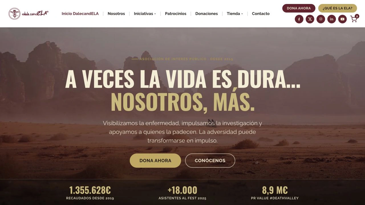 DalecandELA — web proposal — home