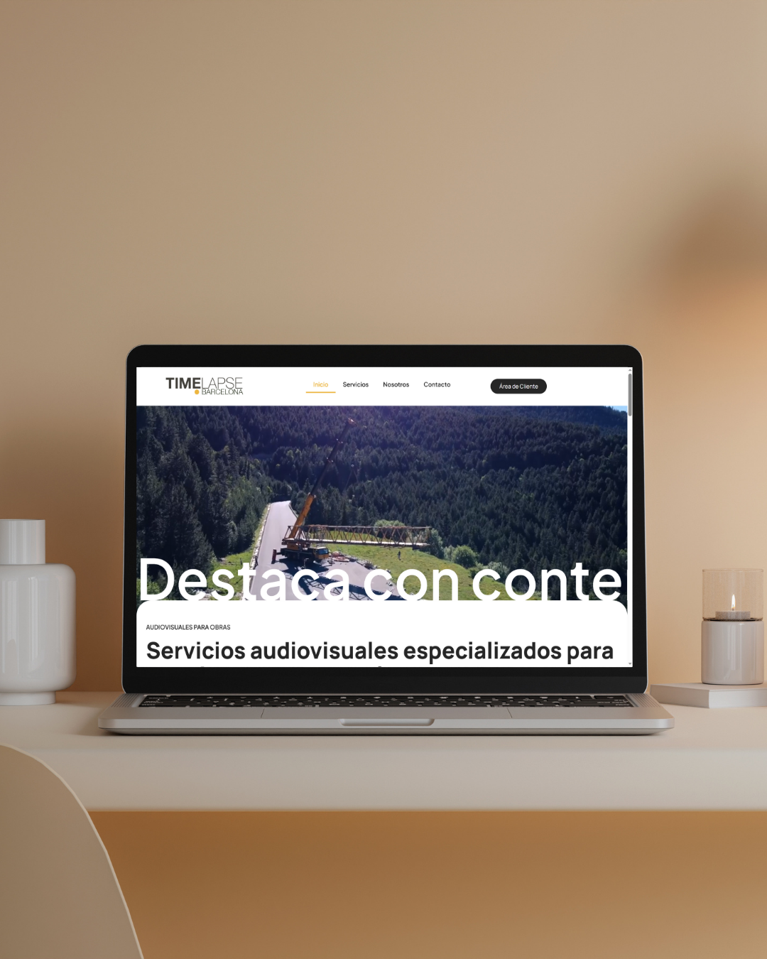 Time Lapse Barcelona, digital and web strategy to stand out in the audiovisual sector