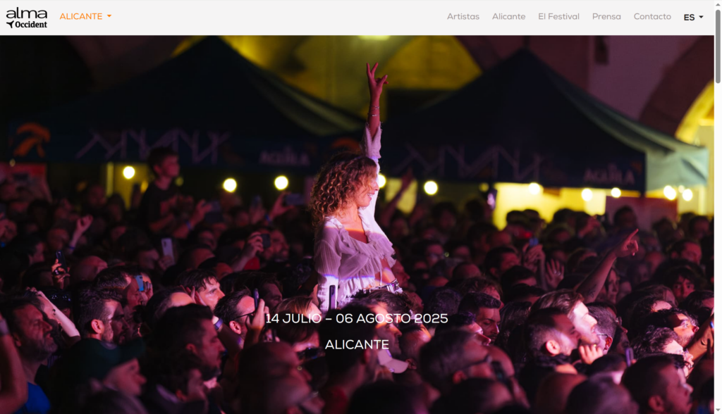 ALMA Festival, rediseño, mantenimiento y expansión digital a dos ciudades