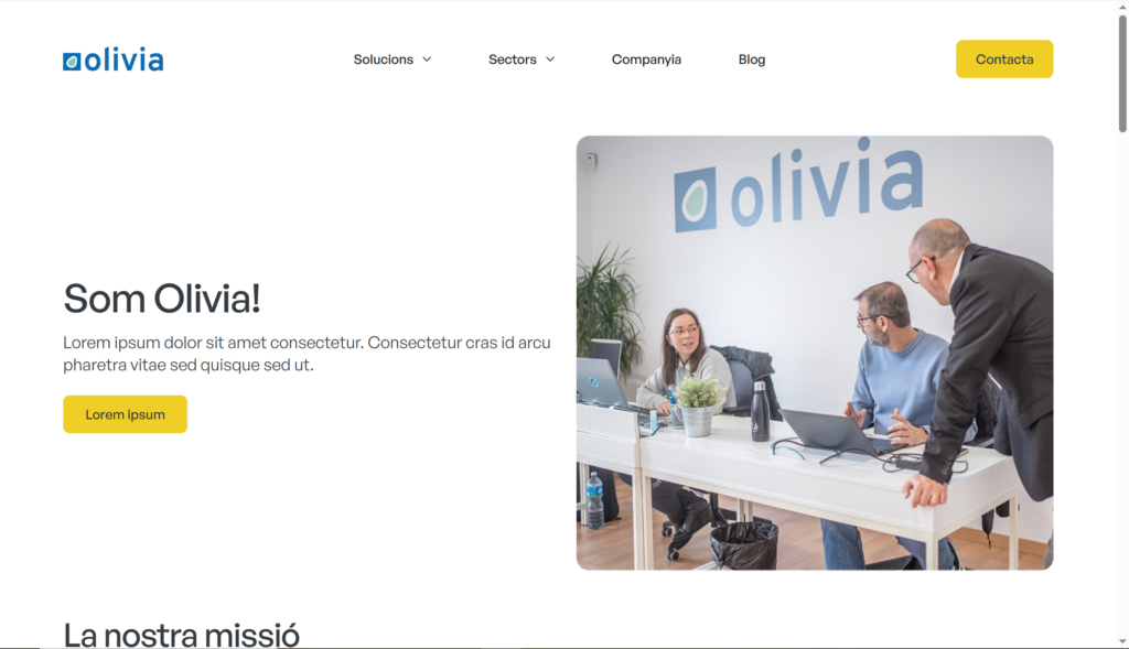 Olivia, una identidad digital a la altura de una consultora transformadora