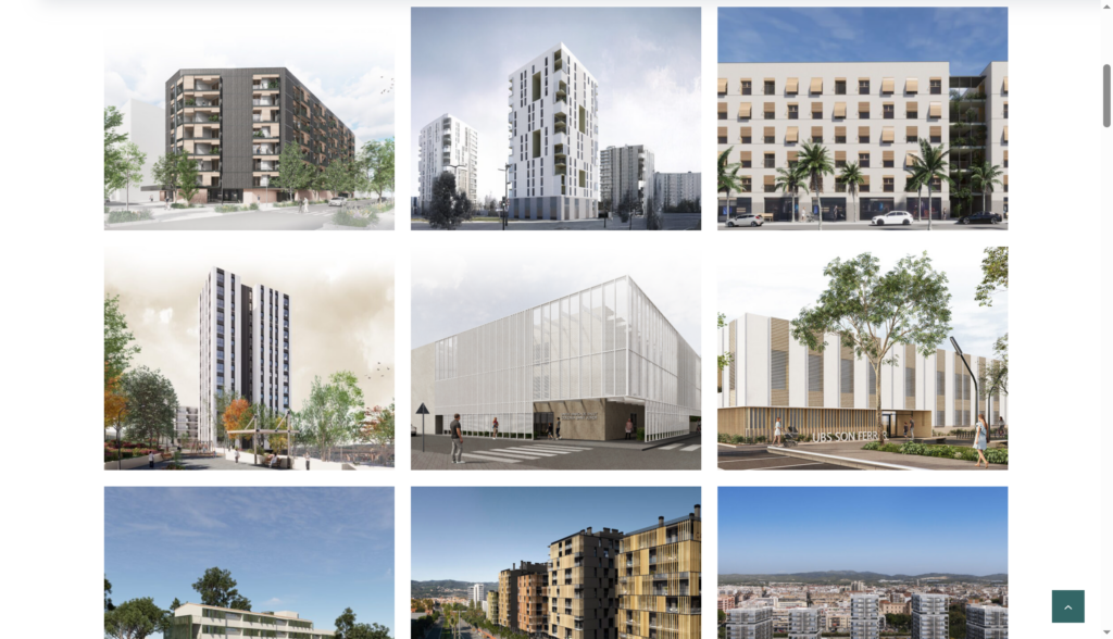 GCT Arquitectes, una nueva web para mostrar una trayectoria sólida en arquitectura