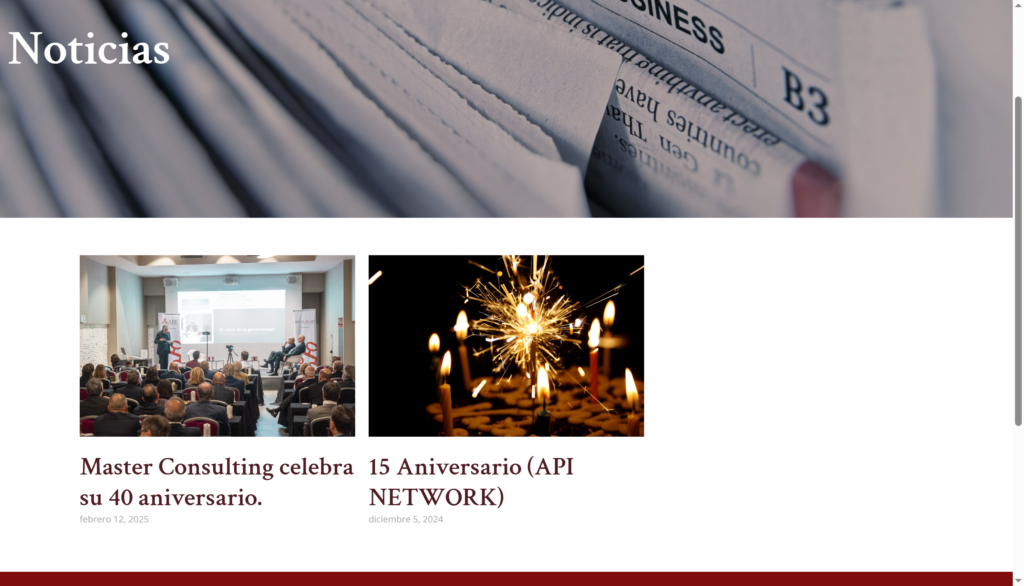 Nova imatge i Web Master Consulting