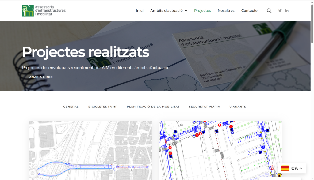 AIM, nueva imagen digital para una consultora líder en movilidad