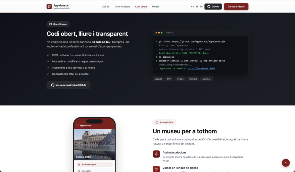 AppMuseus, audioguías digitales y de código abierto para museos