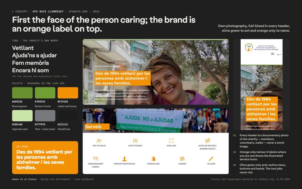AFA Baix Llobregat, an organisation that cares for people and shows its accounts