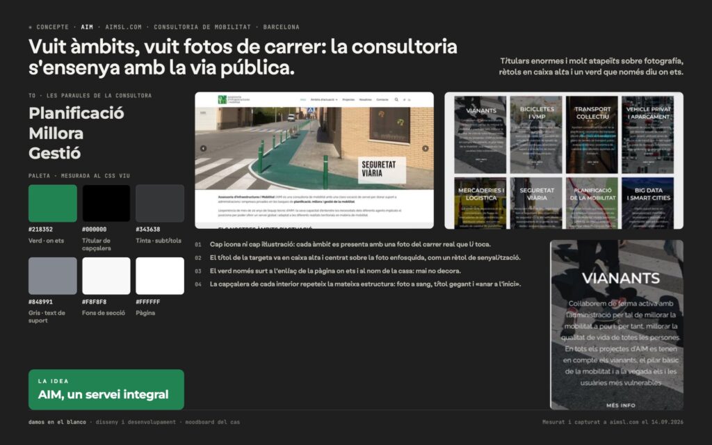 AIM, nova imatge digital per a una consultora líder en mobilitat