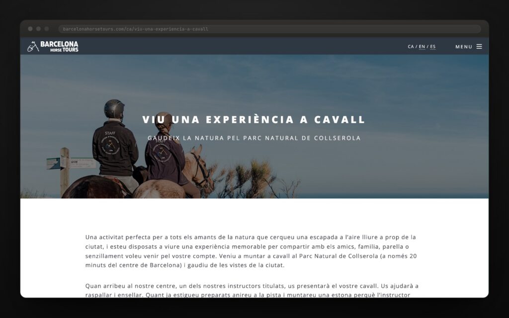 Sin experiencia previa: la página que quita el miedo.