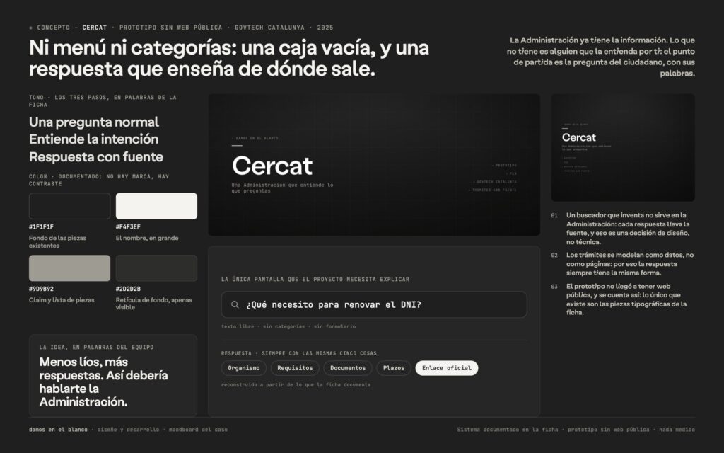 CERCAT, una plataforma pública que entiende lo que preguntas