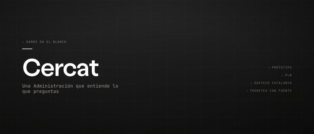 CERCAT, una plataforma pública que entén el que preguntes