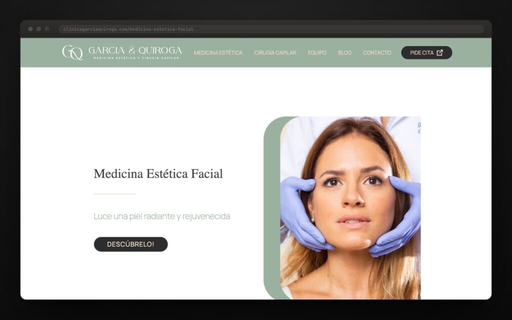 Cada tratamiento, con su propia página.