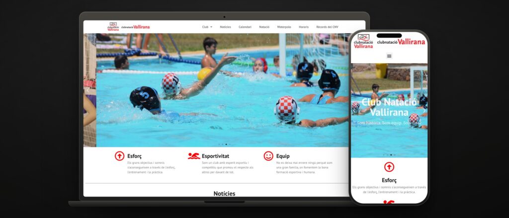Club Natació Vallirana, el tablón de un club que actualiza su propia junta