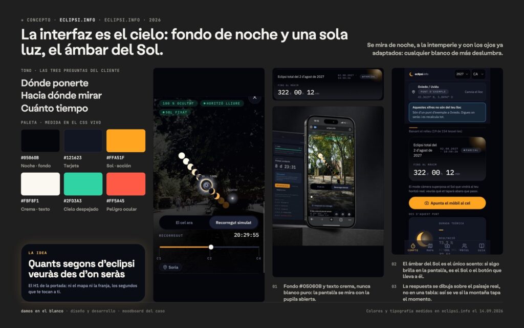 eclipsi.info, la herramienta que calcula qué verás desde tu punto exacto