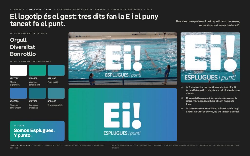 Esplugues i Punt!, una campanya que es veu, se sent i es comparteix