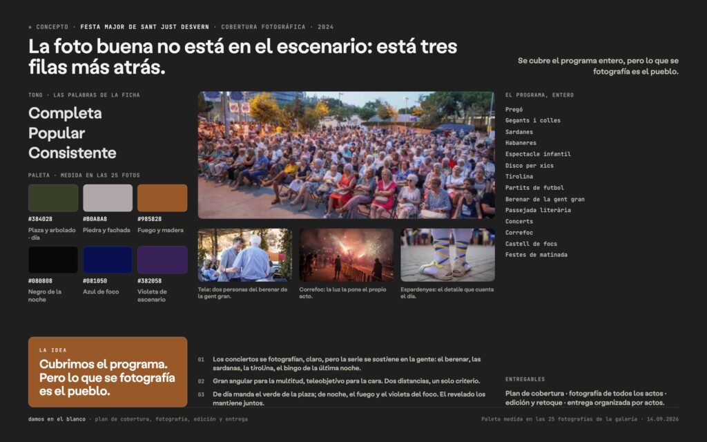 Festa Major de Sant Just Desvern, cobertura fotográfica de la fiesta entera