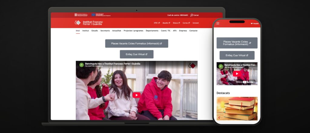 Institut Francesc Ferrer i Guàrdia, un instituto público que cambia de tecnología sin perder su archivo