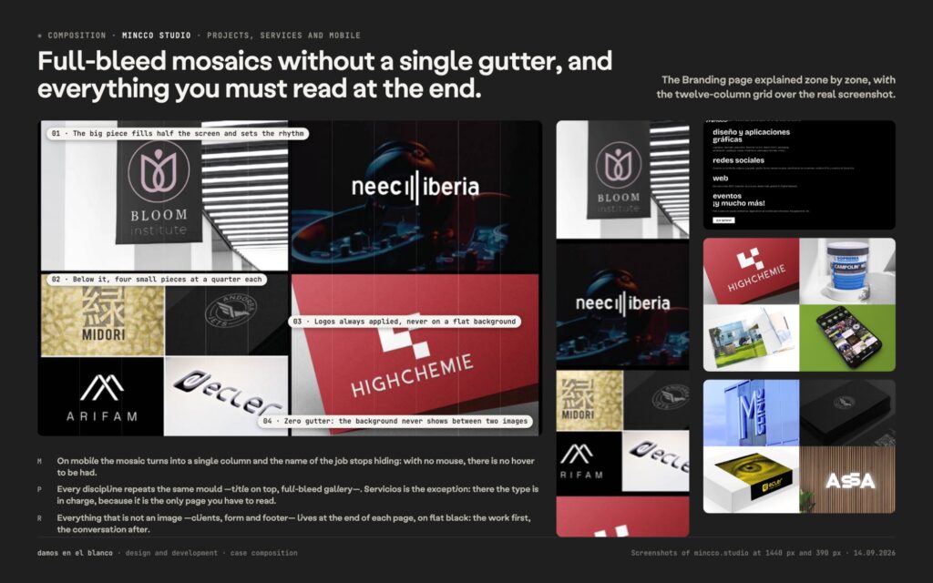 Mincco Studio, a studio that changes its name without closing the shop