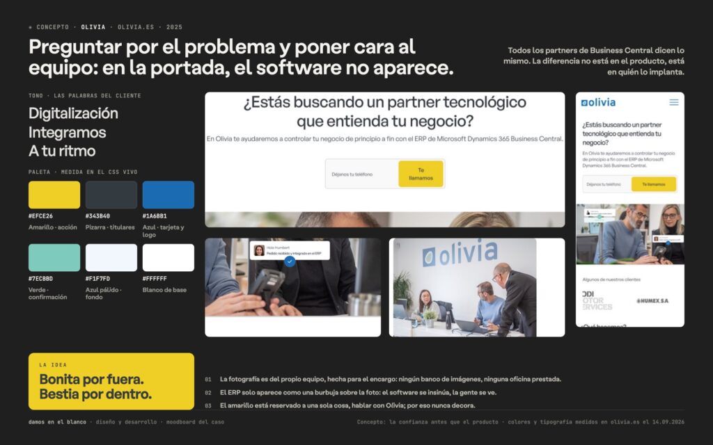 Olivia, una identidad digital a la altura de una consultora transformadora