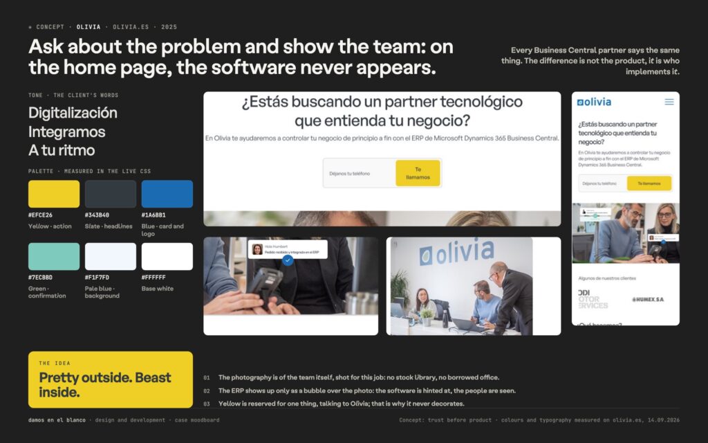 Olivia, a digital identity at the height of a transformative consulting firm