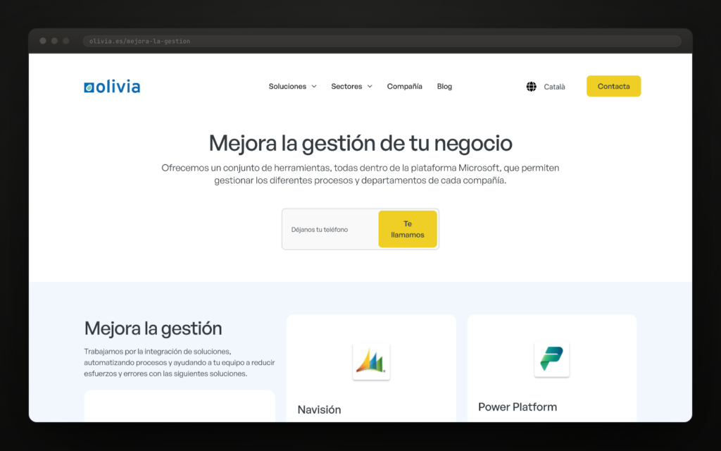 Sis productes de Microsoft i una llista que s'entén.