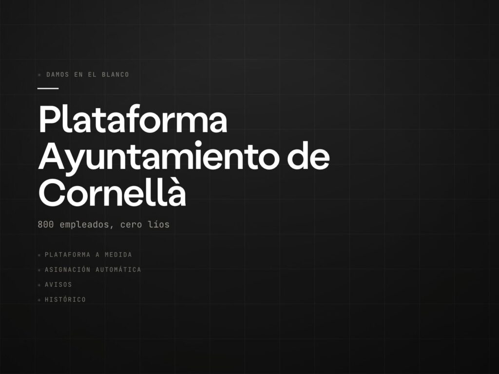 Plataforma Ajuntament Cornellà, una eina a mida per gestionar incidències sense drames