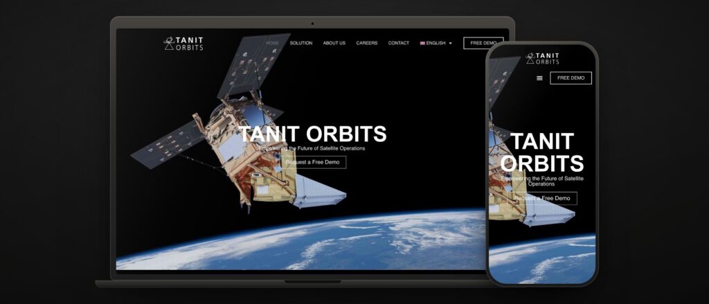 Tanit Orbits, identitat i web que s’enlairen al ritme de la nova era espacial