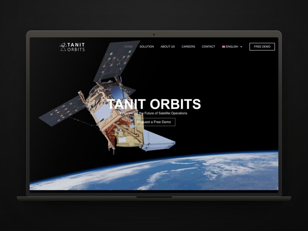 Tanit Orbits, identitat i web que s’enlairen al ritme de la nova era espacial