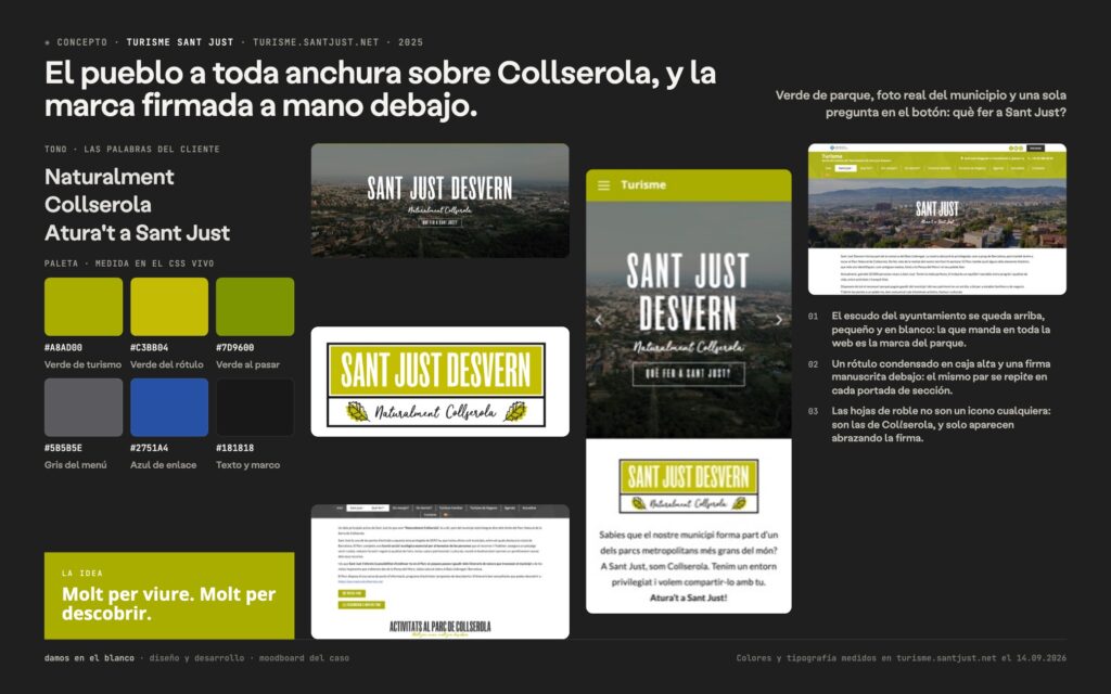 Turismo Sant Just Desvern, una web para perderse… y encontrarlo todo