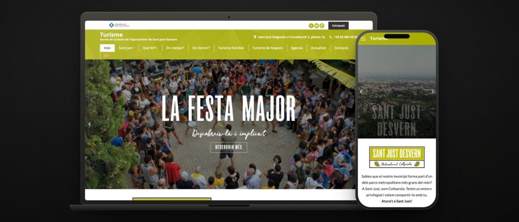 Turisme Sant Just Desvern, una web per perdre’s… i trobar-ho tot