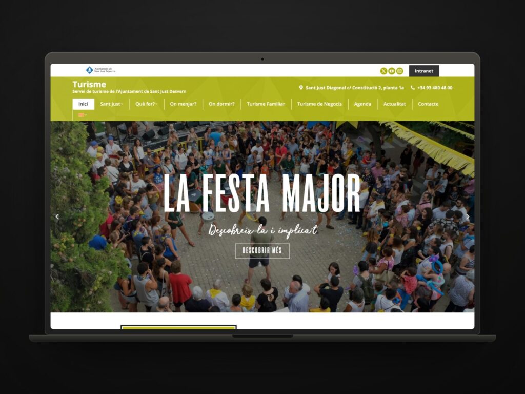 Turisme Sant Just Desvern, una web per perdre’s… i trobar-ho tot