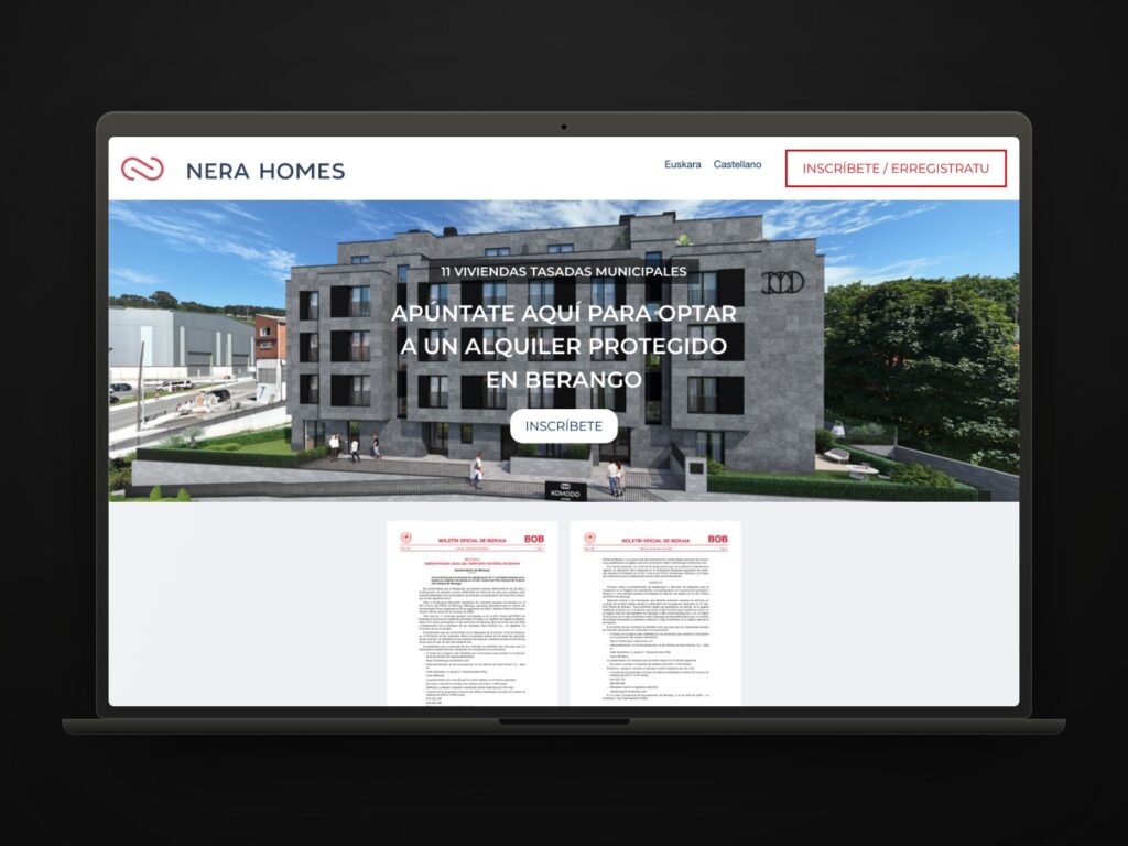 VTM Berango, eleven price-capped homes and an application you can understand